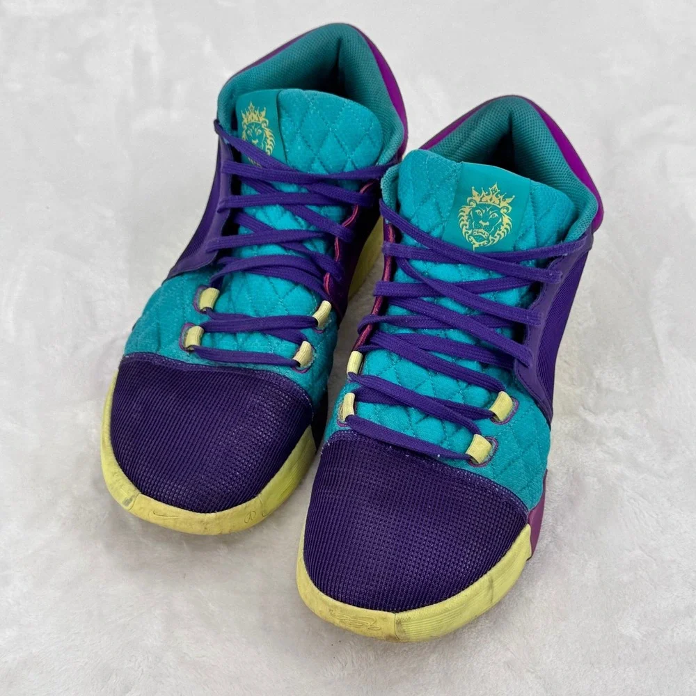 Nike LeBron Witness 8 Basketball Shoes Field Purple/Dusty Cactus Mens size 13